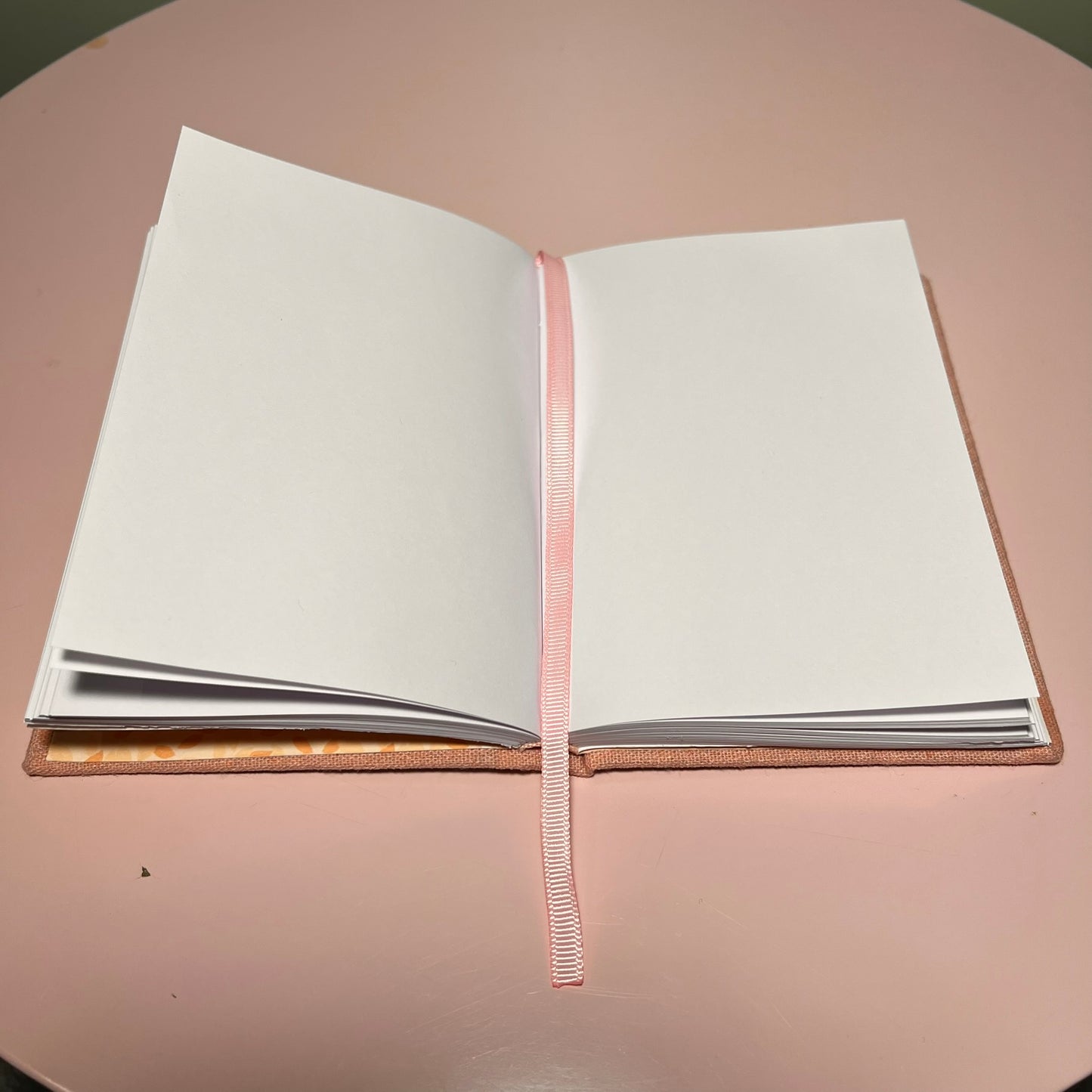 Carnet Classique en Tissu - Rose