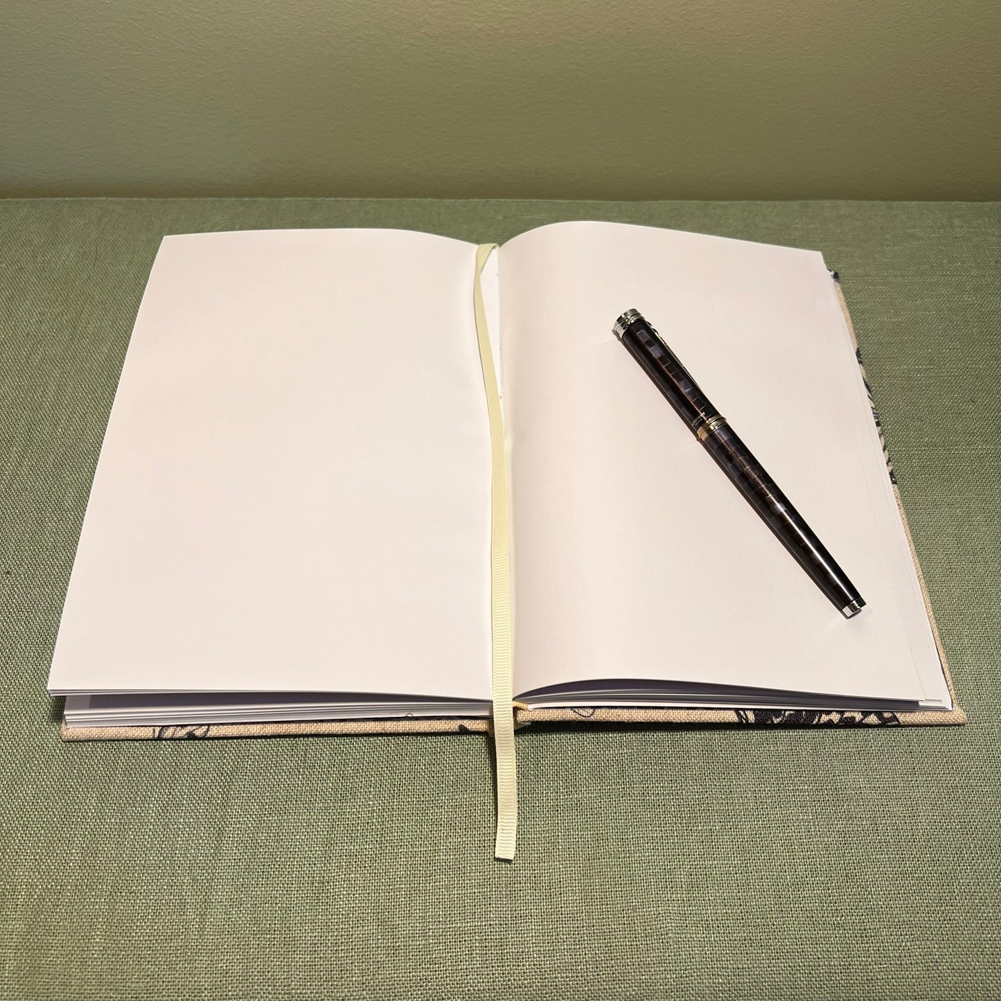 Carnet Classique en Tissu -  Papillons 🦋